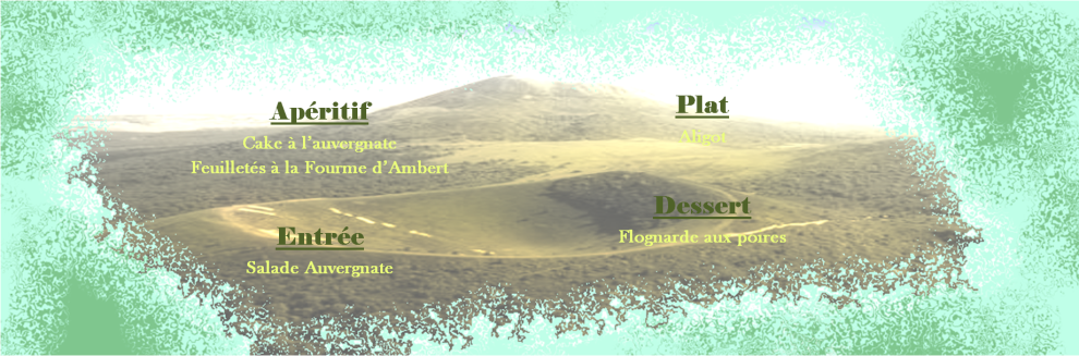 Menu auvergne